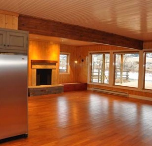 Renovated Interior of an Old Barn